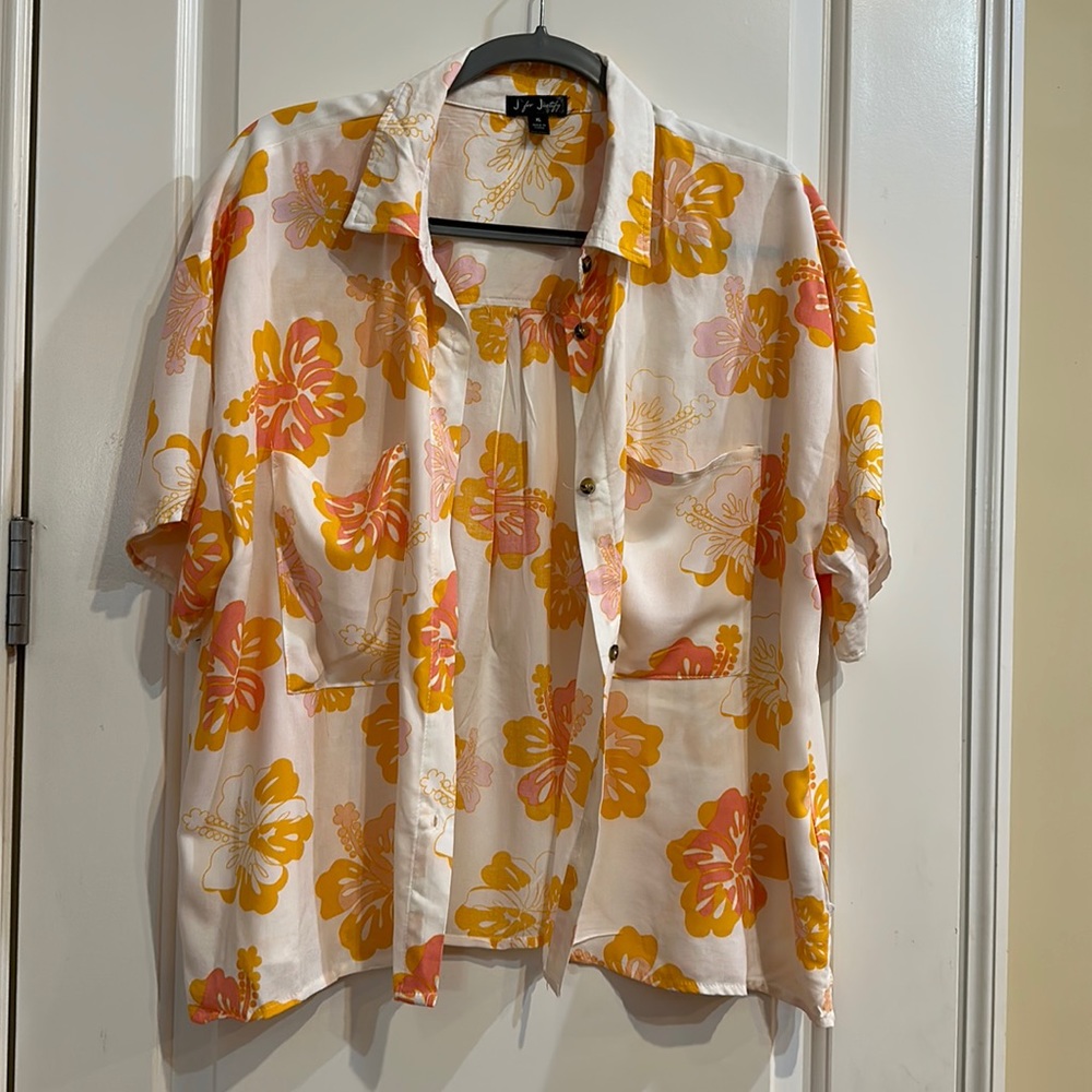 J IS FOR JUSTIFY, hawaiian shirt